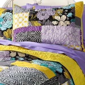 Purple Patchwork Quilt - Twin XL